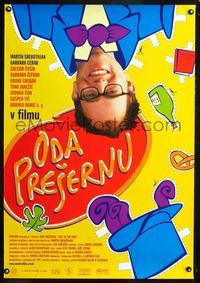 1e042 ODE TO THE POET Slovenian movie poster '01 Martin Srebotnjak, wacky art by Maja B. Jansic!