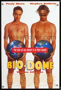 1f173 BIO-DOME special 14x20 poster '96 naked Pauly Shore & Stephen Baldwin!