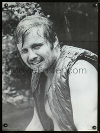 1f107 DELIVERANCE commercial poster '72 great Jon Voight close soaking wet portrait!