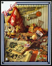 1f165 YANKEES special 22x28 poster '90s New York baseball team classic vintage memorabilia shown!
