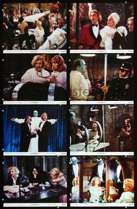 1g739 YOUNG FRANKENSTEIN 8 color 11x14s '74 Mel Brooks, Gene Wilder, Peter Boyle as the monster!