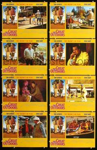 1g337 GREAT OUTDOORS 8 movie lobby cards '88 Dan Aykroyd, John Candy, Annette Bening