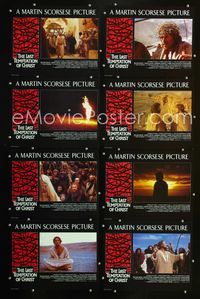 1g425 LAST TEMPTATION OF CHRIST 8 English LCs '88 Martin Scorsese, Willem Dafoe as Jesus, Keitel