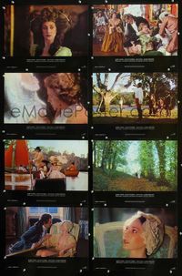 1g043 BARRY LYNDON 9 movie lobby cards '75 Stanley Kubrick, Ryan O'Neal, Mraisa Berenson
