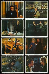 1g151 BLUEBEARD 8 movie lobby cards '72 Richard Burton, Joey Heatherton has a beautiful body!