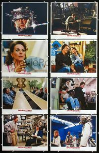 1g160 BRAINSTORM 8 movie lobby cards '83 Christopher Walken, last Natalie Wood, Louise Fletcher