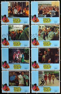 1g209 COTTON COMES TO HARLEM 8 movie lobby cards '70 Godfrey Cambridge, Ossie Davis