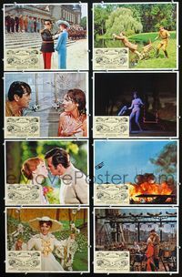 1g226 DARLING LILI 8 movie lobby cards '70 Julie Andrews, Rock Hudson, Blake Edwards
