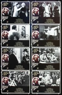 1g230 DEAD MEN DON'T WEAR PLAID 8 movie lobby cards '82 Steve Martin, Carl Reiner, Rachel Ward