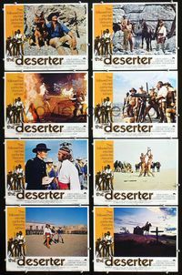 1g239 DESERTER 8 movie lobby cards '71 Richard Crenna, Chuck Connors, Ricardo Montalban