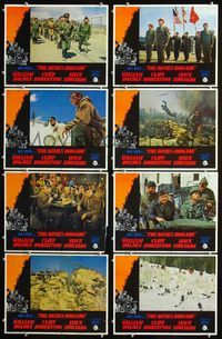 1g241 DEVIL'S BRIGADE 8 movie lobby cards '68 William Holden, Cliff Robertson, Vince Edwards