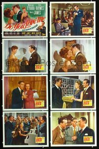 1g245 DO YOU LOVE ME 8 movie lobby cards '46 Maureen O'Hara, Harry James playing his trumpet!