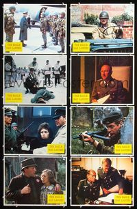 1g254 EAGLE HAS LANDED 8 LCs '77 Michael Caine, Donald Sutherland, Robert Duvall, John Sturges