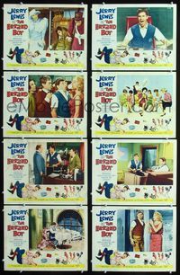 1g265 ERRAND BOY 8 movie lobby cards '62 screwball Jerry Lewis in Hollywood!