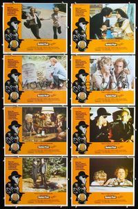 1g278 FAMILY PLOT 8 movie lobby cards '76 from the mind of devious Alfred Hitchcock, Karen Black
