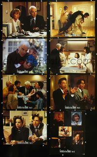 1g285 FATHER OF THE BRIDE 2 8 movie lobby cards '95 Steve Martin, Diane Keaton, Martin Short