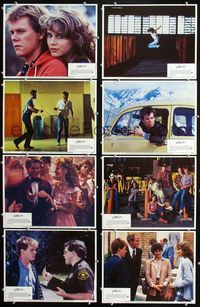 1g306 FOOTLOOSE 8 LCs '84 competitive dancer Kevin Bacon, Lori Singer, Dianne Wiest, John Lithogow