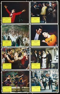 1g319 FUNNY GIRL 8 movie lobby cards R72 Barbra Streisand, Omar Sharif, William Wyler