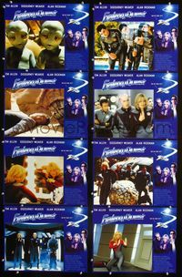 1g320 GALAXY QUEST 8 lobby cards '99 Tim Allen, Sigourney Weaver, Star Trek sci-fi spoof!