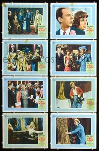 1g326 GHOST & MR. CHICKEN 8 lobby cards '65 scared Don Knotts fighting spooks, kooks, and crooks!