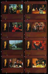 1g330 GODFATHER PART III 8 int'l movie lobby cards '90 Al Pacino, Andy Garcia, Sophia Coppola