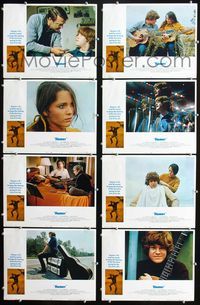 1g375 HOMER 8 movie lobby cards '70 Don Scardino, Tisa Farrow, Alex Nicol, John Trent