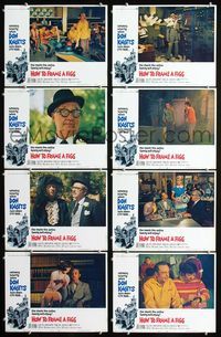 1g385 HOW TO FRAME A FIGG 8 movie lobby cards '71 Don Knotts, Joe Flynn