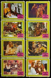 1g393 I LOVE YOU ALICE B TOKLAS 8 lobby cards '68 Peter Sellers eats turned-on marijuana brownies!