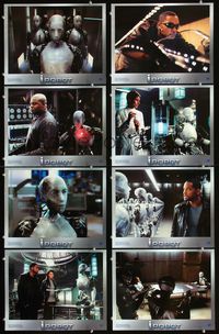 1g394 I ROBOT 8 movie lobby cards '04 Will Smith sci-fi, from Isaac Asimov's book!