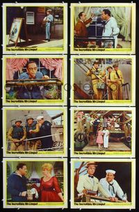 1g402 INCREDIBLE MR. LIMPET 8 movie lobby cards '64 Don Knotts, Carole Cook