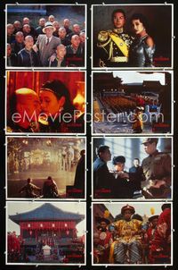 1g421 LAST EMPEROR 8 movie lobby cards '87 Bernardo Bertolucci epic, Peter O'Toole, Joan Chen