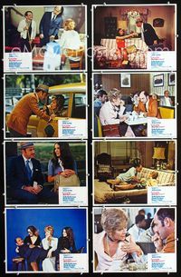 1g423 LAST OF THE RED HOT LOVERS 8 movie lobby cards '72 Alan Arkin, written by Neil Simon!