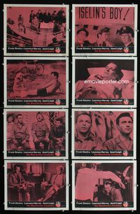 1g448 MANCHURIAN CANDIDATE 8 movie lobby cards '62 Frank Sinatra, John Frankenheimer