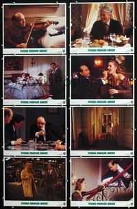 1g480 OTHER PEOPLE'S MONEY 8 movie lobby cards '91 Danny DeVito, Gregory Peck, Penelope Ann Miller
