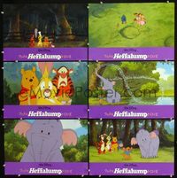 1g499 POOH'S HEFFALUMP MOVIE 8 int'l LCs '05 Walt Disney, Winnie the Pooh, Tigger, Eeyore & Rabbit!
