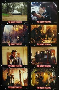 1g513 PUPPET MASTERS 8 movie lobby cards '94 Donald Sutherland, based on Robert A. Heinlein's novel!