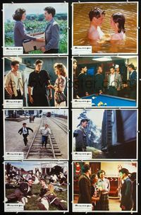 1g516 RACING WITH THE MOON 8 movie lobby cards '84 Sean Penn, Nicholas Cage, Elizabeth McGovern