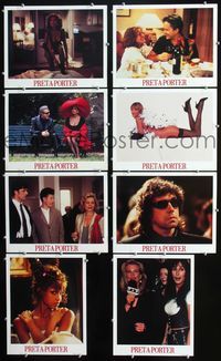 1g519 READY TO WEAR 8 int'l lobby cards '94 Robert Altman, Sophia Loren, Mastroianni, Pret-a-Porter!