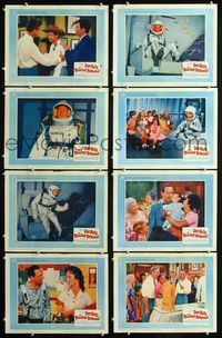 1g524 RELUCTANT ASTRONAUT 8 movie lobby cards '67 Don Knotts in the maddest mixup in space history!