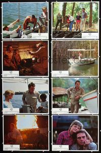 1g530 RIVER RAT 8 movie lobby cards '84 Tommy Lee Jones, Martha Plimpton, Thomas Rickman