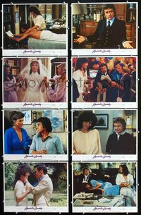 1g534 ROMANTIC COMEDY 8 movie lobby cards '83 Dudley Moore, Mary Steenburgen