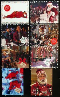 1g541 SANTA CLAUSE 8 movie lobby cards '94 Tim Allen, Christmas comedy!
