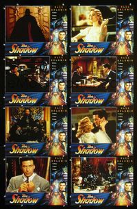 1g564 SHADOW 8 movie lobby cards '94 Alec Baldwin knows what evil lurks in the hearts of men!