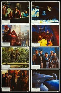 1g610 STAR TREK III 8 movie lobby cards '84 The Search for Spock, Leonard Nimoy, William Shatner