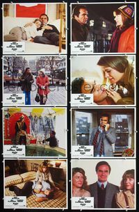 1g614 STARTING OVER 8 movie lobby cards '79 Burt Reynolds, Jill Clayburgh, Candice Bergen