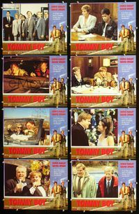 1g659 TOMMY BOY 8 movie lobby cards '95 Chris Farley & David Spade screwball comedy!