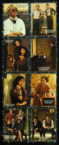 1g681 UNSTRUNG HEROES 8 LCs '95 Andie MacDowell, John Turturro, Michael Richards, Diane Keaton