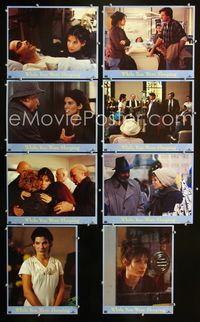 1g717 WHILE YOU WERE SLEEPING 8 movie lobby cards '95 Sandra Bullock, Bill Pullman, Jon Turteltaub