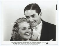 1h005 ALEXANDER'S RAGTIME BAND 7.75x10.25 '38 great romantic close up of Tyrone Power & Alice Faye!