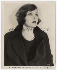 1h015 BACK PAY 8x10 movie still '30 great close up of scared Corinne Griffith!